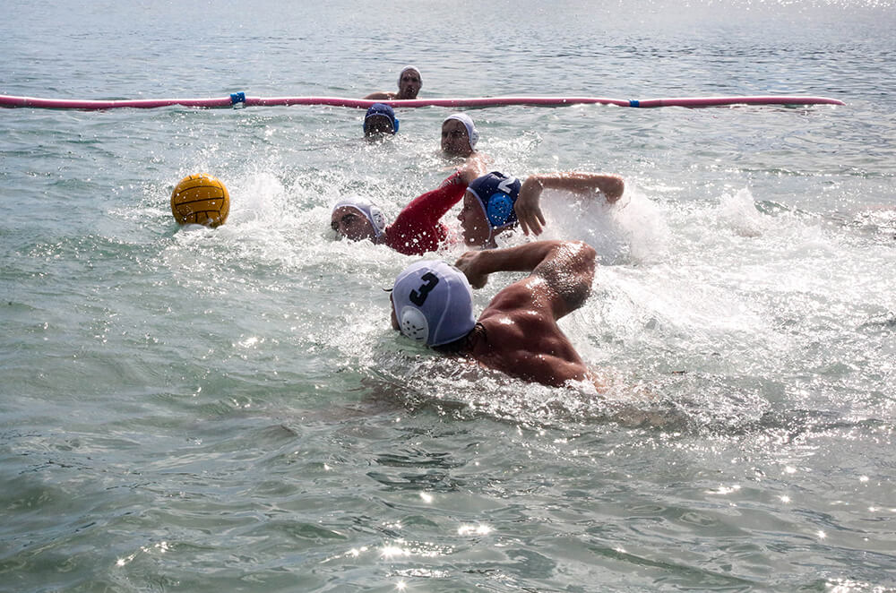 The Swim, Splash & Survive program delivers a range of aquatic sports activities.