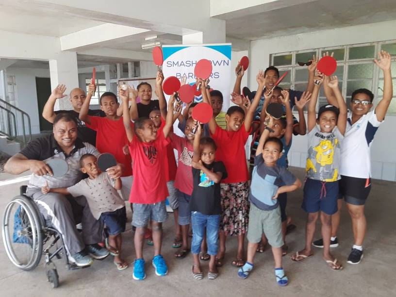 Smash Down Barriers Fiji promotes inclusion, educates the public and showcases the skills of individuals with disabilities.