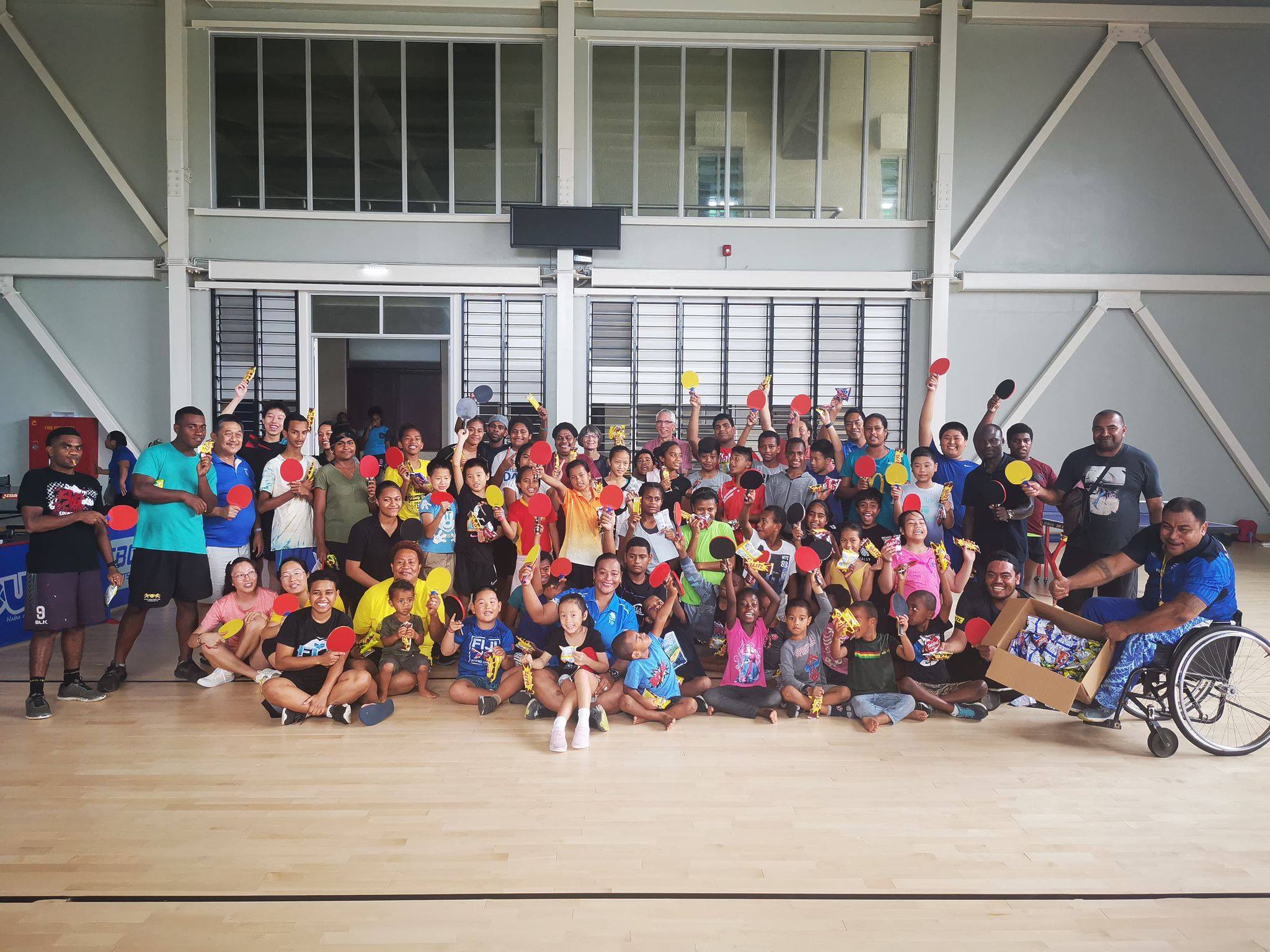 Smash Down Barriers Fiji promotes inclusion, educates the public and showcases the skills of individuals with disabilities.