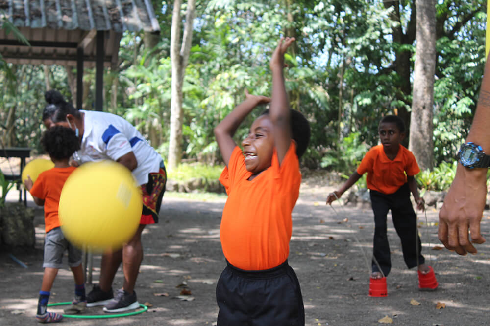A combination of badminton and gymnastics for people of all abilities