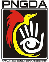 Papua New Guinea Deaf Association logo