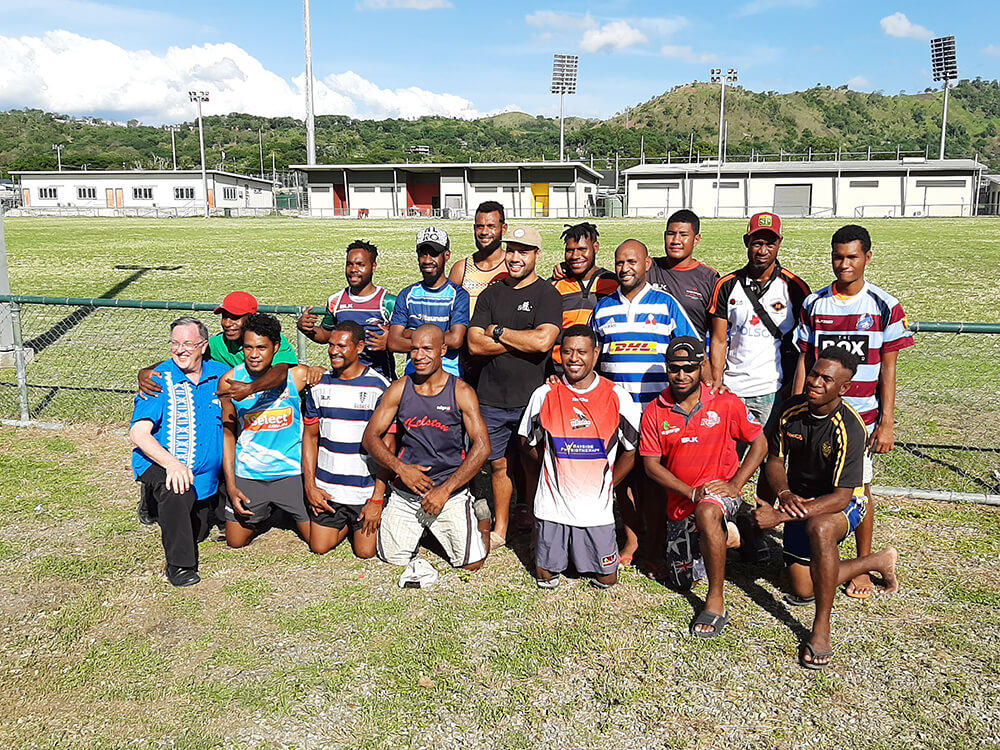 The PNG Rugby Union Inclusion Impact program focuses on the inclusion of women and girls, and those who are hard of hearing or deaf, in all aspects of rugby union.