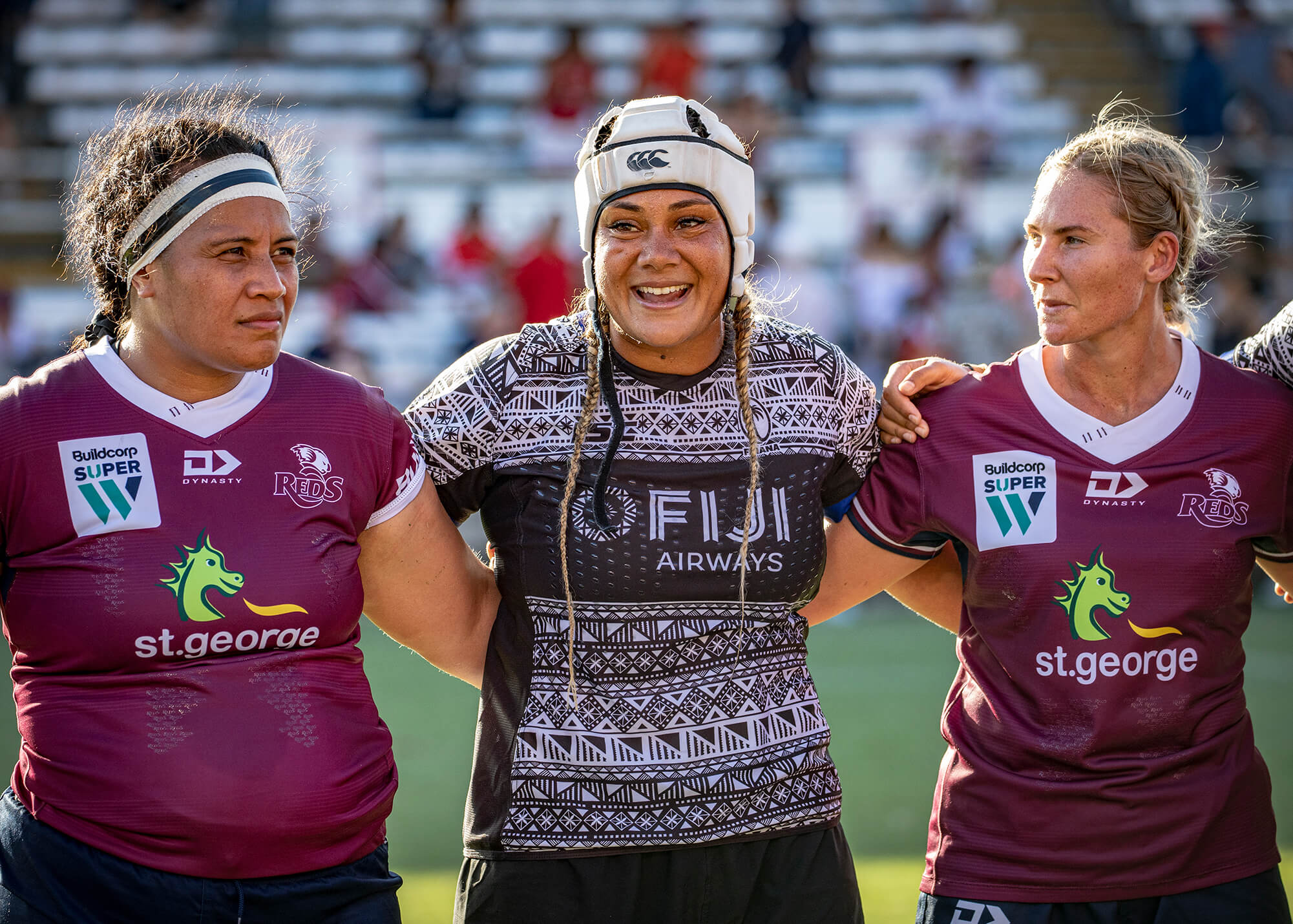 Fijiana play the Queensland Reds