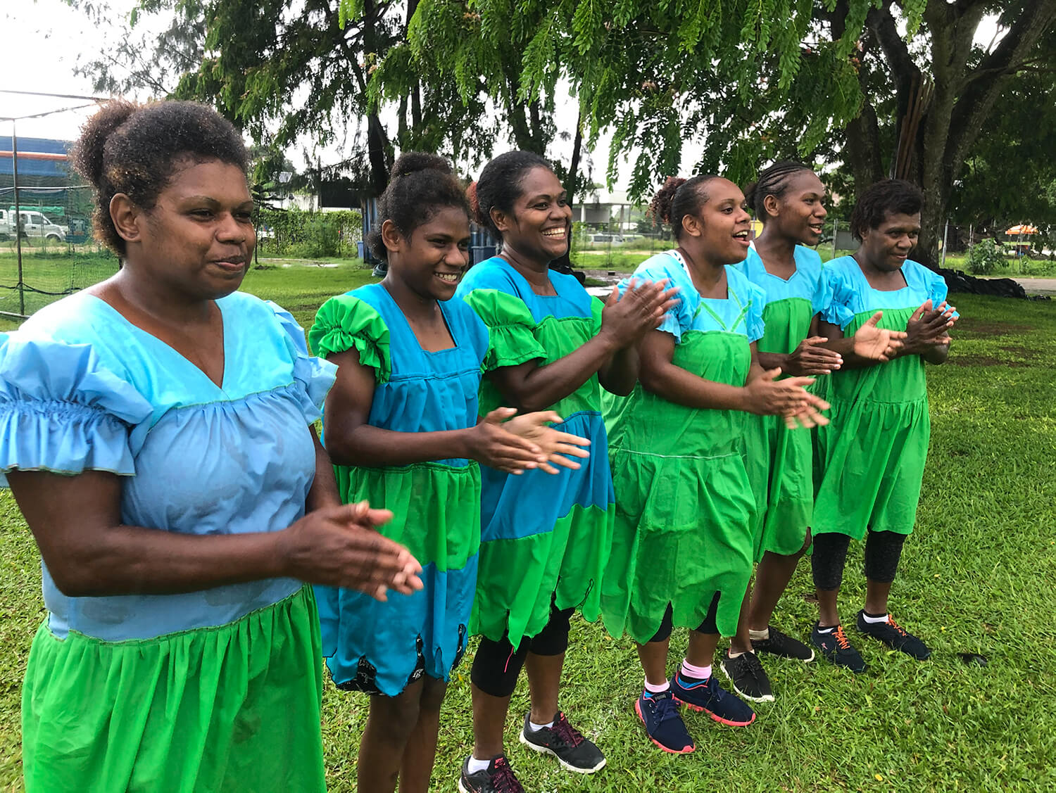 Women's Island Cricket program in Vanuatu