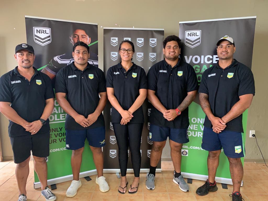 The League for Life program in Fiji delivers a range of rugby league-themed activities and positive social messages.