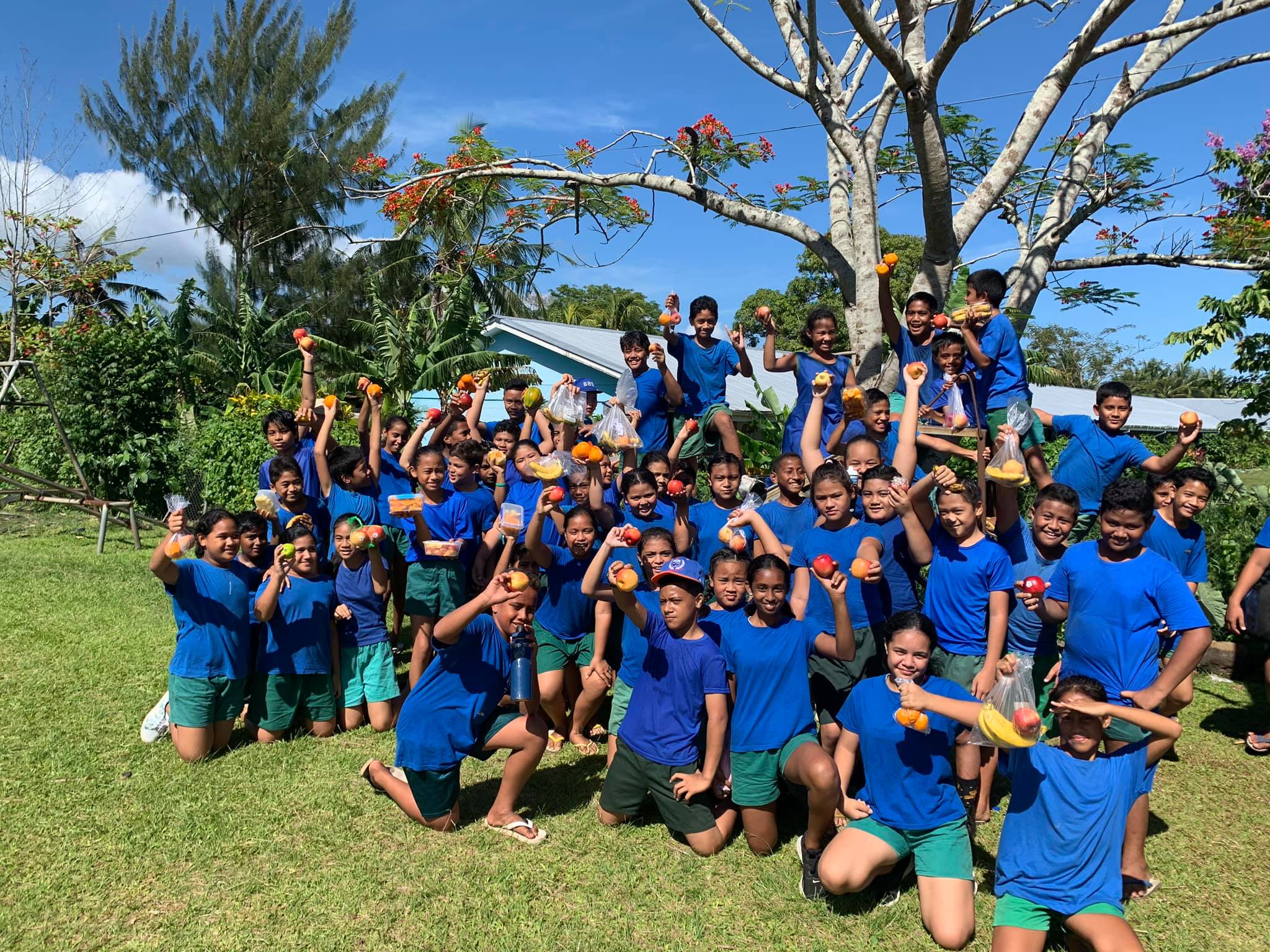 Enjoying rugby league in Samoa