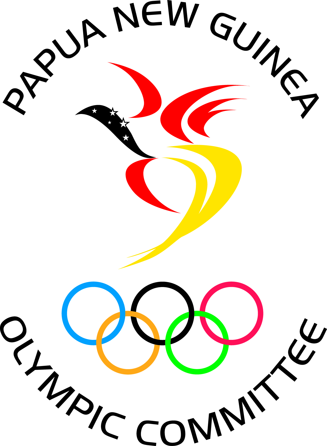 PNG Olympic Committee logo