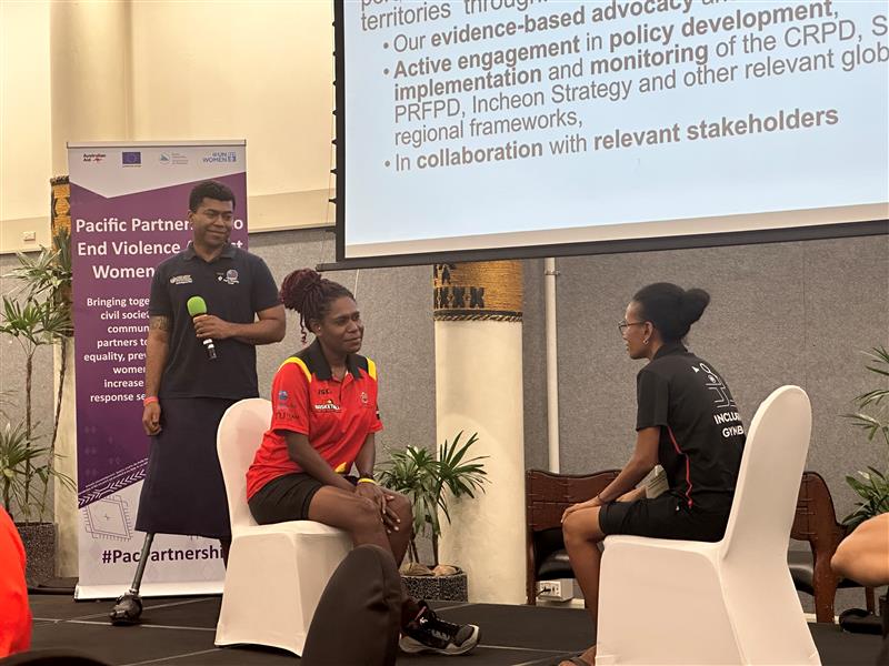 Pacific Disability Forum representative shares insights