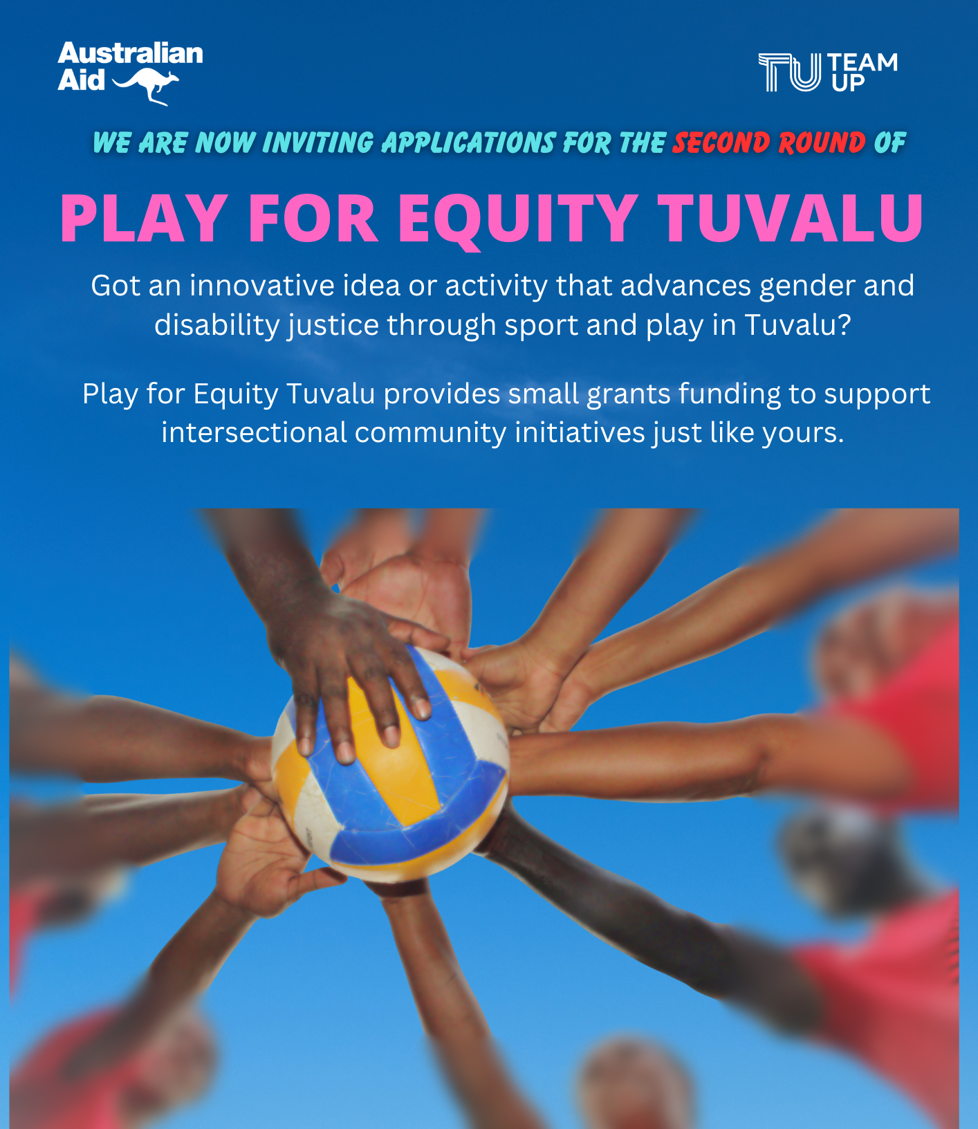 Play for Equity Tuvalu poster