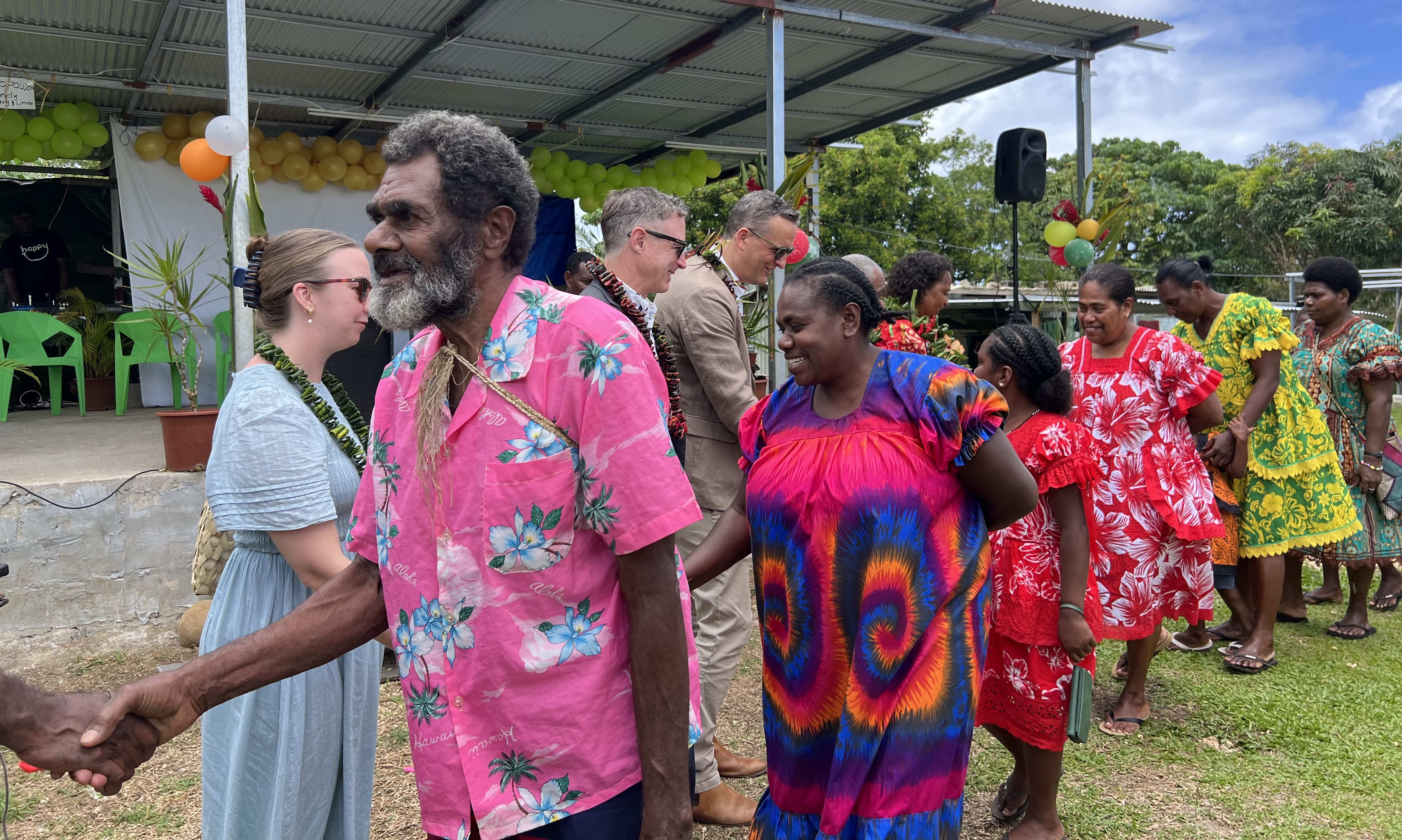Building connections and strengthening community during the launch of the Play for Equity project.